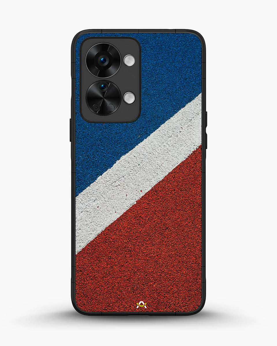 Creslia diagonal stripes phone case - diagonal stripes phone case oneplus nord 2t