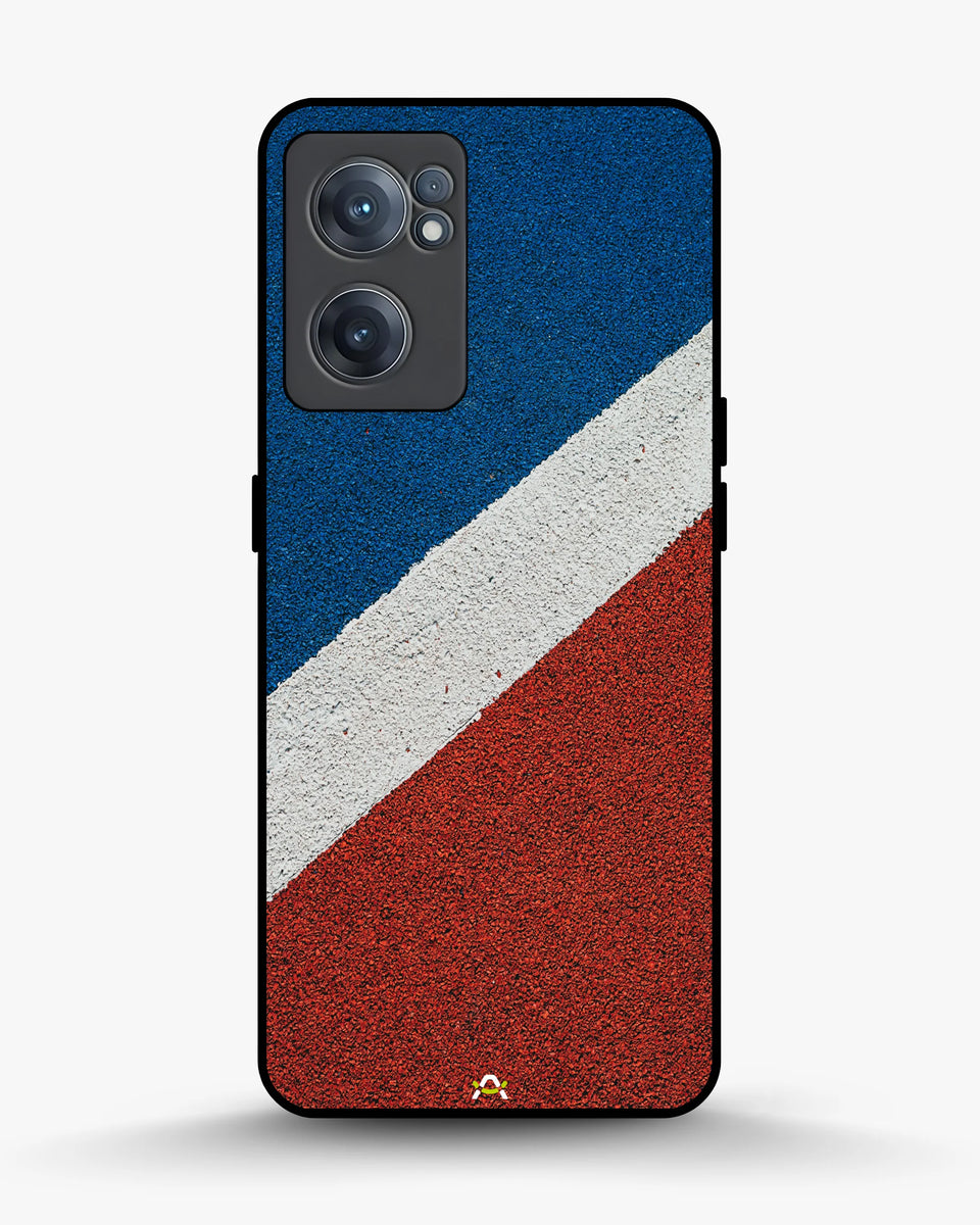 Creslia diagonal stripes phone case - diagonal stripes phone case oneplus nord ce2