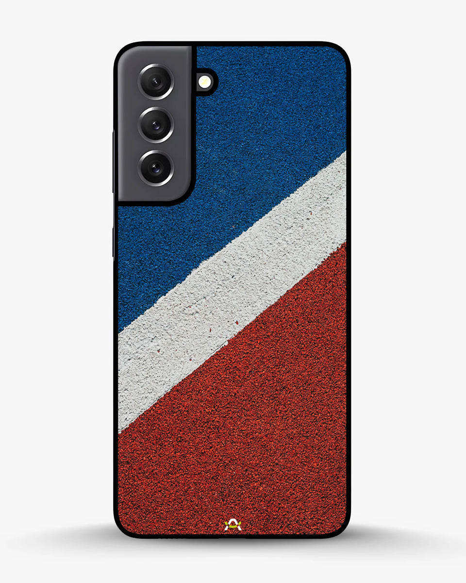 Creslia diagonal stripes phone case - diagonal stripes phone case samsung galaxy s21 fe