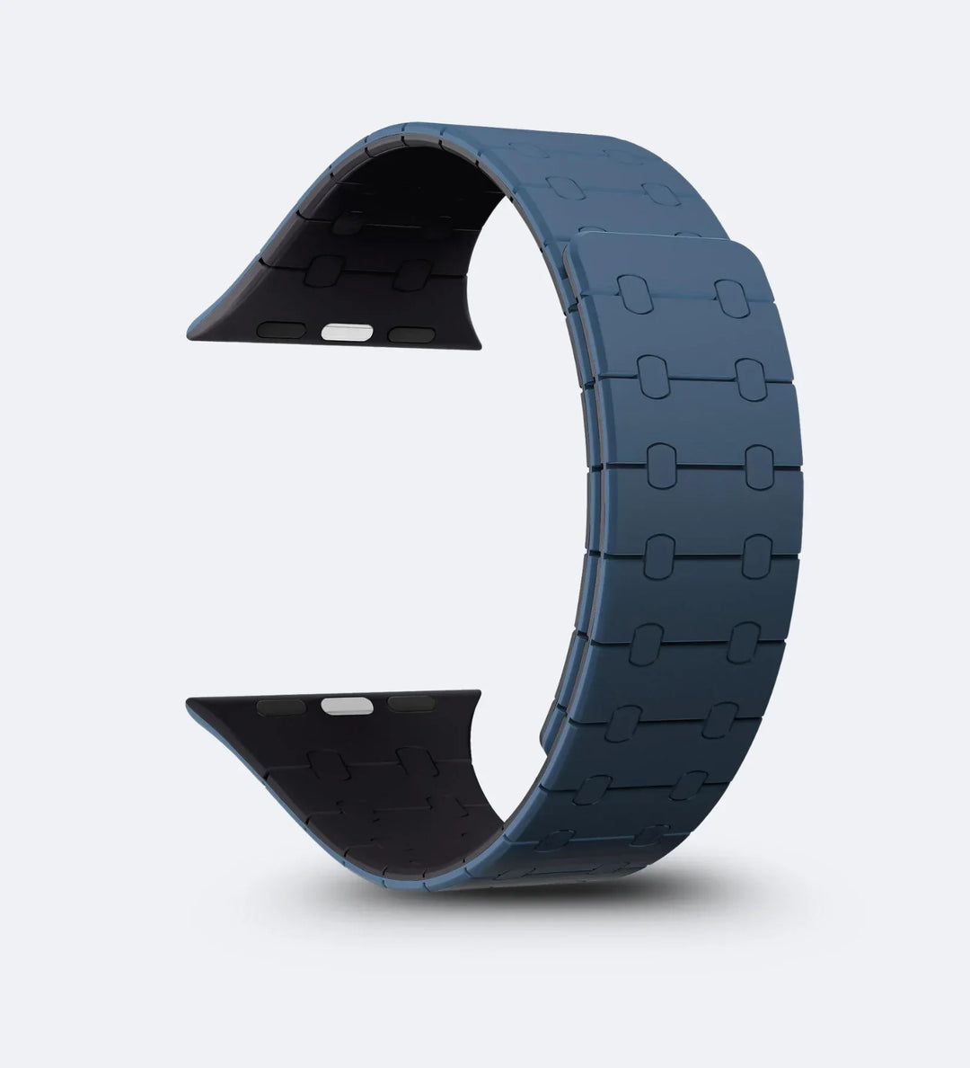 Creslia Magnetic Link Silicone Band for Apple Watch – Blue - Creslia