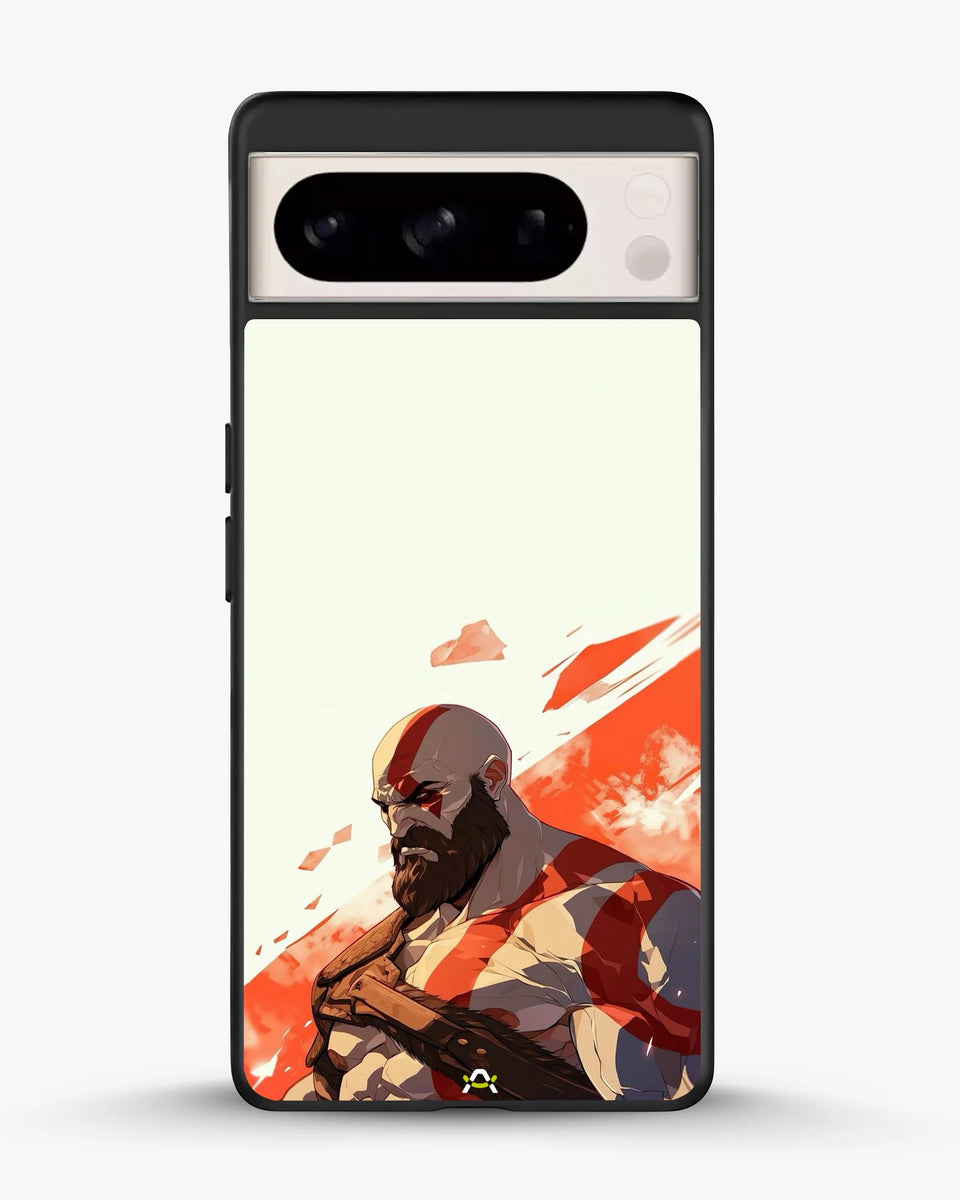 Creslia fierce warrior red phone case - fierce warrior red phone case google pixel 8 pro