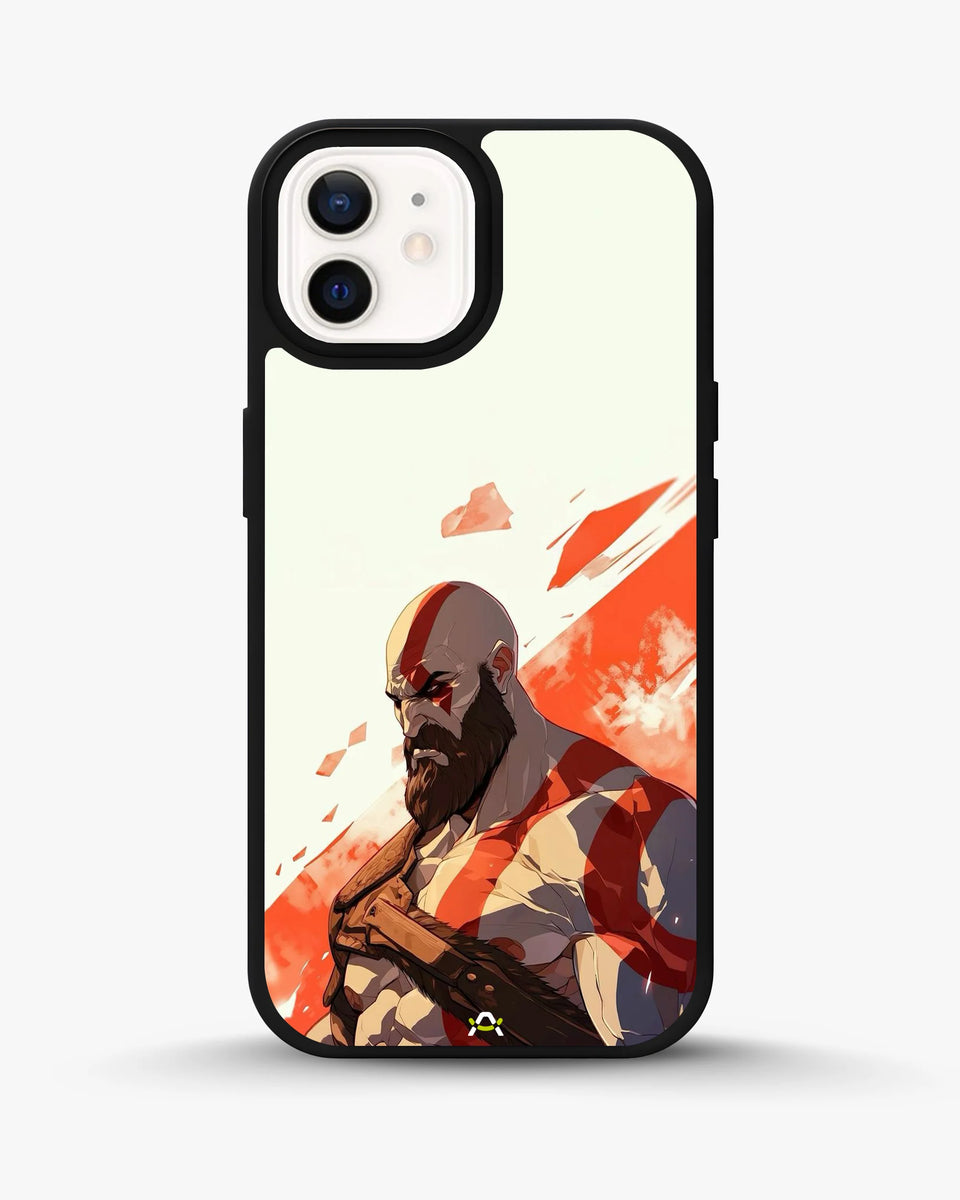 Creslia fierce warrior red phone case - fierce warrior red phone case iphone 12