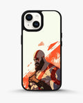 Creslia fierce warrior red phone case - fierce warrior red phone case iphone 15 plus