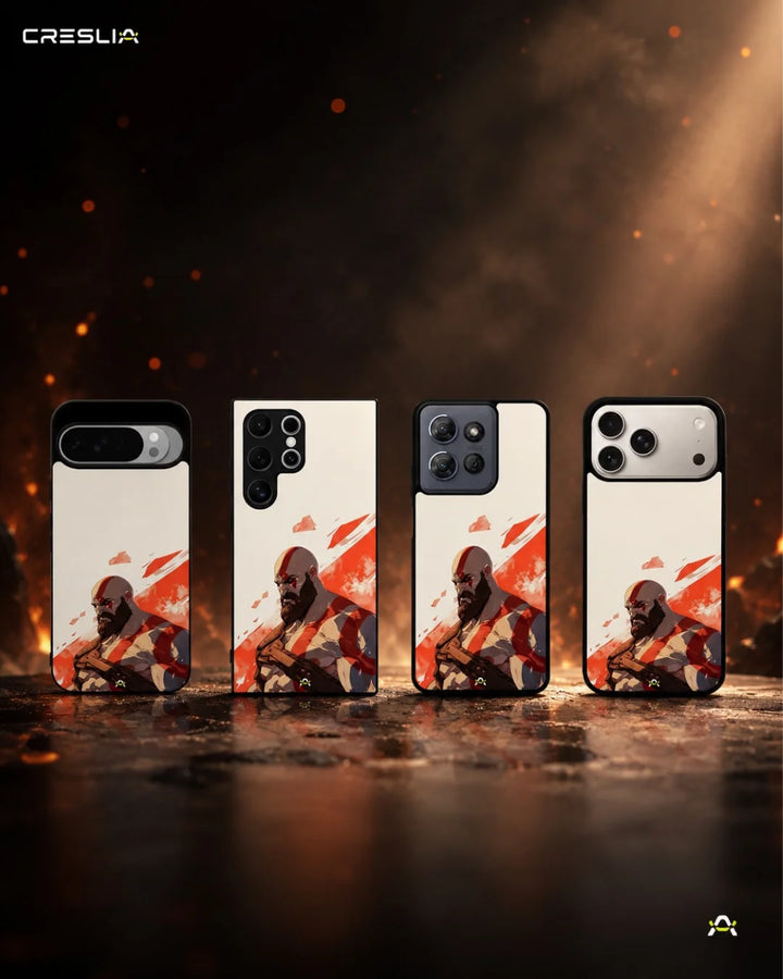 Creslia fierce warrior red phone case - fierce warrior red phone case mobile banner