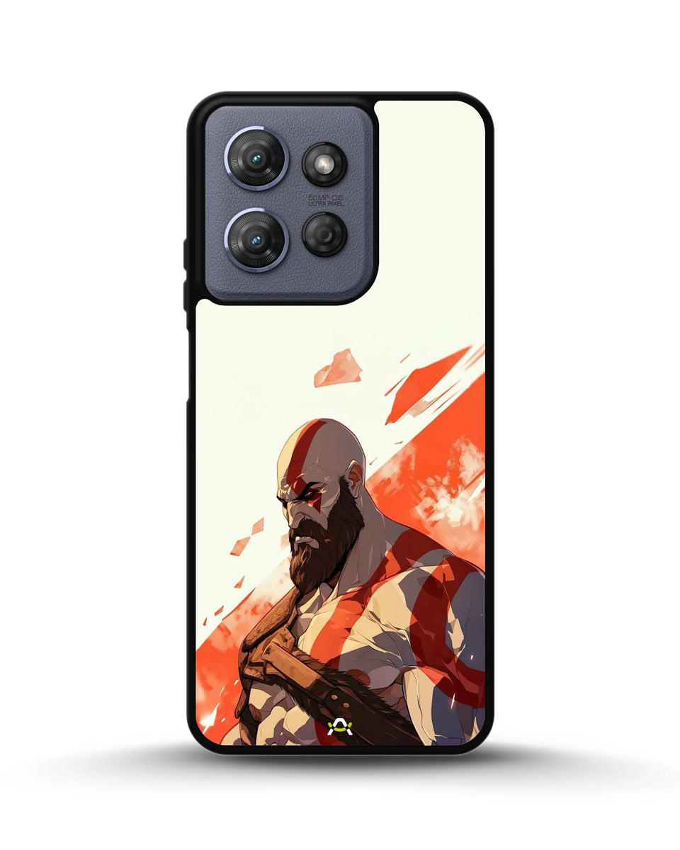 Creslia fierce warrior red phone case - fierce warrior red phone case moto g power 2025