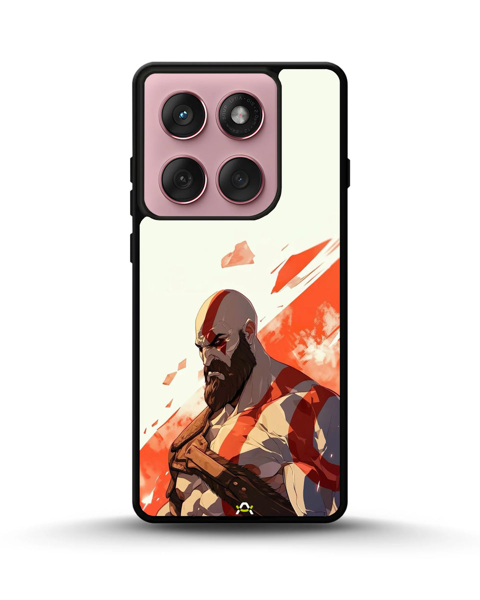 Creslia fierce warrior red phone case - fierce warrior red phone case motorola edge 2025