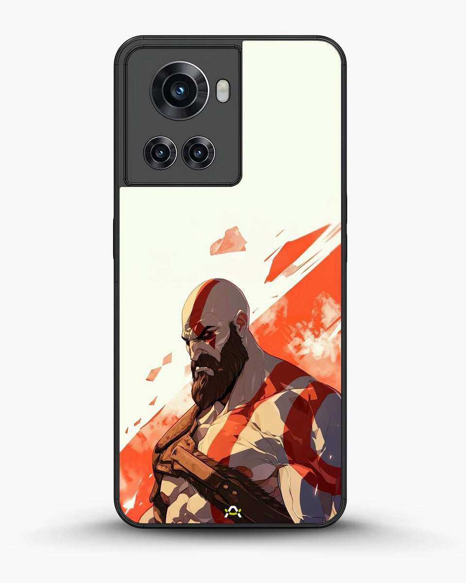 Creslia fierce warrior red phone case - fierce warrior red phone case oneplus 10r