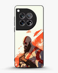 Creslia fierce warrior red phone case - fierce warrior red phone case oneplus 12r