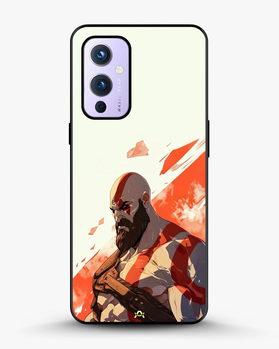 Creslia fierce warrior red phone case - fierce warrior red phone case oneplus 9