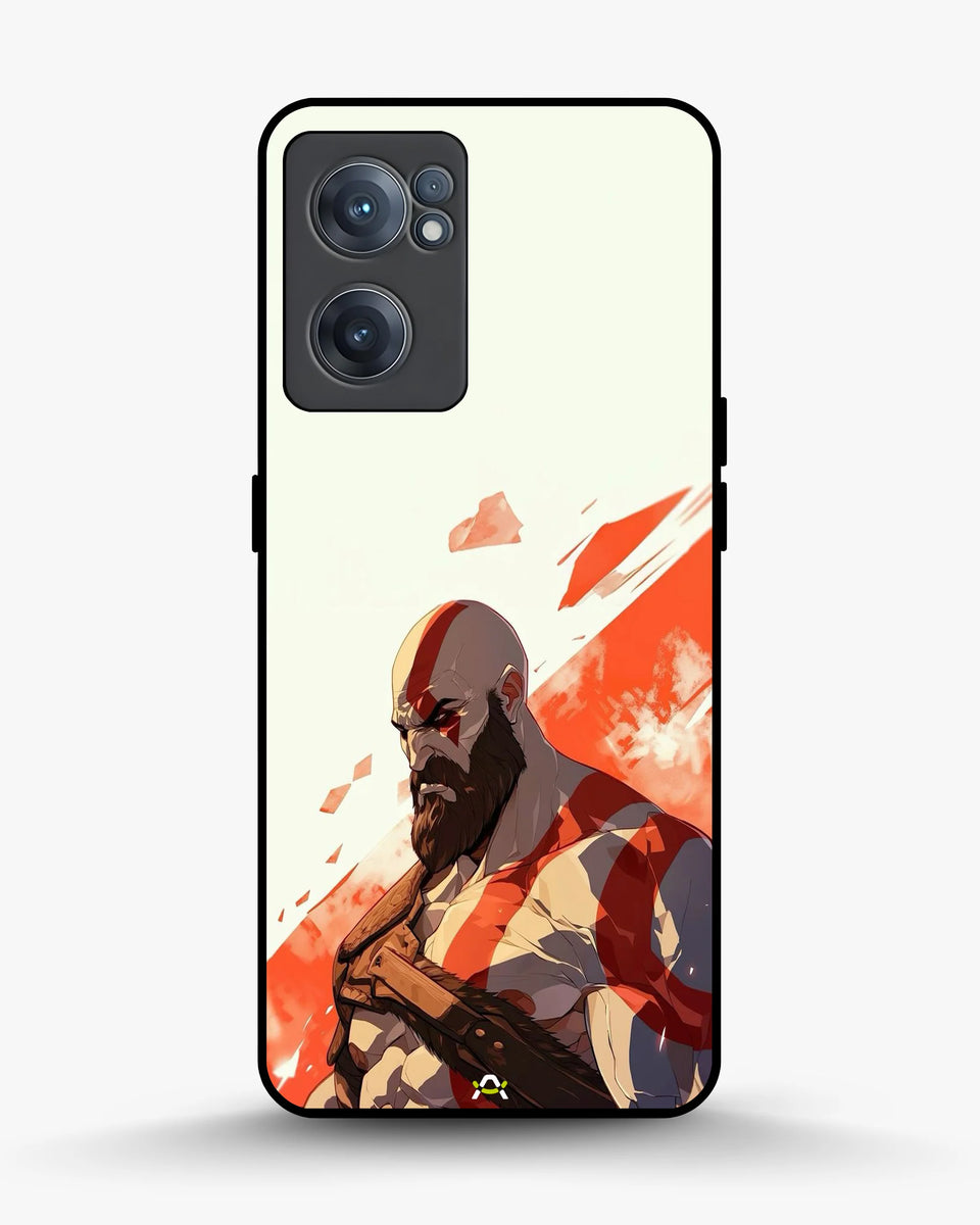 Creslia fierce warrior red phone case - fierce warrior red phone case oneplus nord ce2