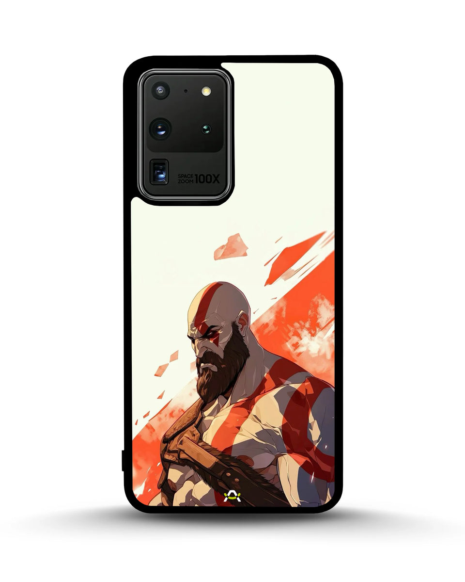Creslia fierce warrior red phone case - fierce warrior red phone case samsung galaxy s20 ultra