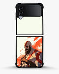 Creslia fierce warrior red phone case - fierce warrior red phone case samsung galaxy z flip 4