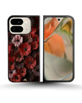 Creslia floral phone case red - floral phone case red google pixel 10 pro fold