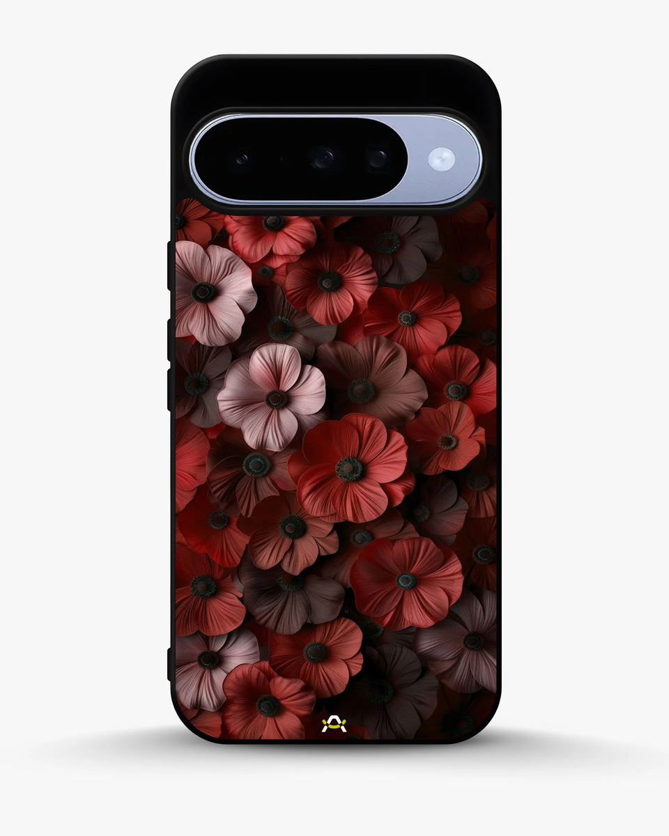 Creslia floral phone case red - floral phone case red google pixel 10