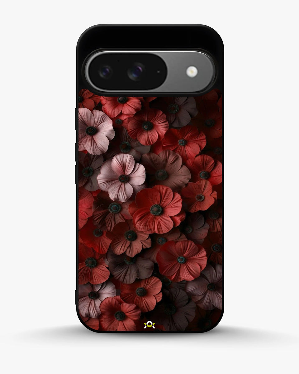 Creslia floral phone case red - floral phone case red google pixel 9
