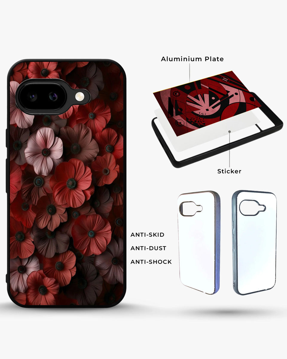 Creslia floral phone case red general construction specs - floral phone case red google pixel general specs