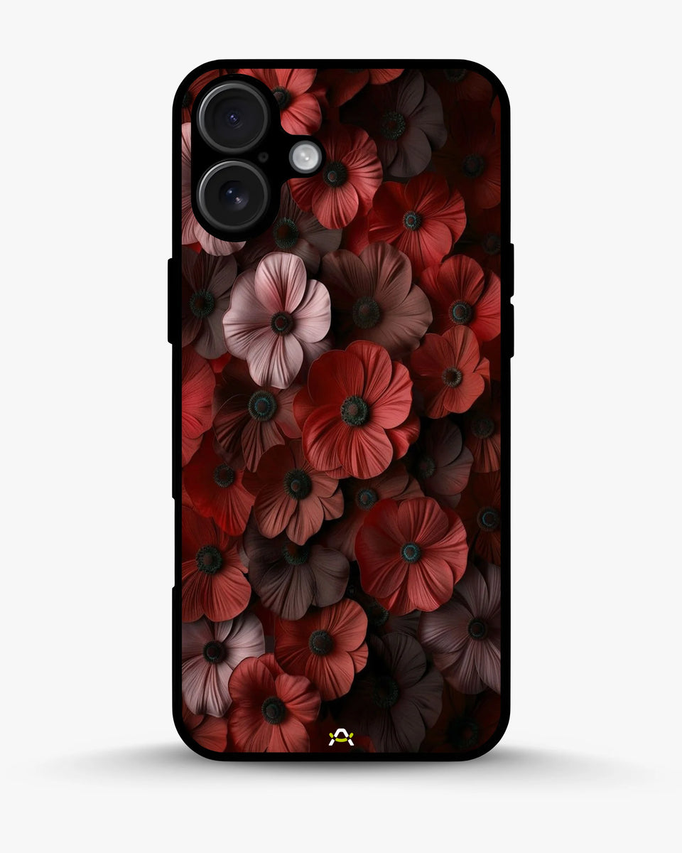 Creslia floral phone case red - floral phone case red iphone 17