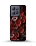Creslia floral phone case red - floral phone case red moto g 2025