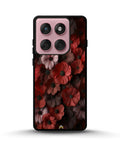 Creslia floral phone case red - floral phone case red motorola edge 2025