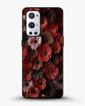 Creslia floral phone case red - floral phone case red oneplus 9 pro