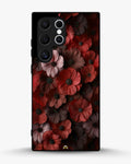 Creslia floral phone case red - floral phone case red samsung galaxy s22 ultra