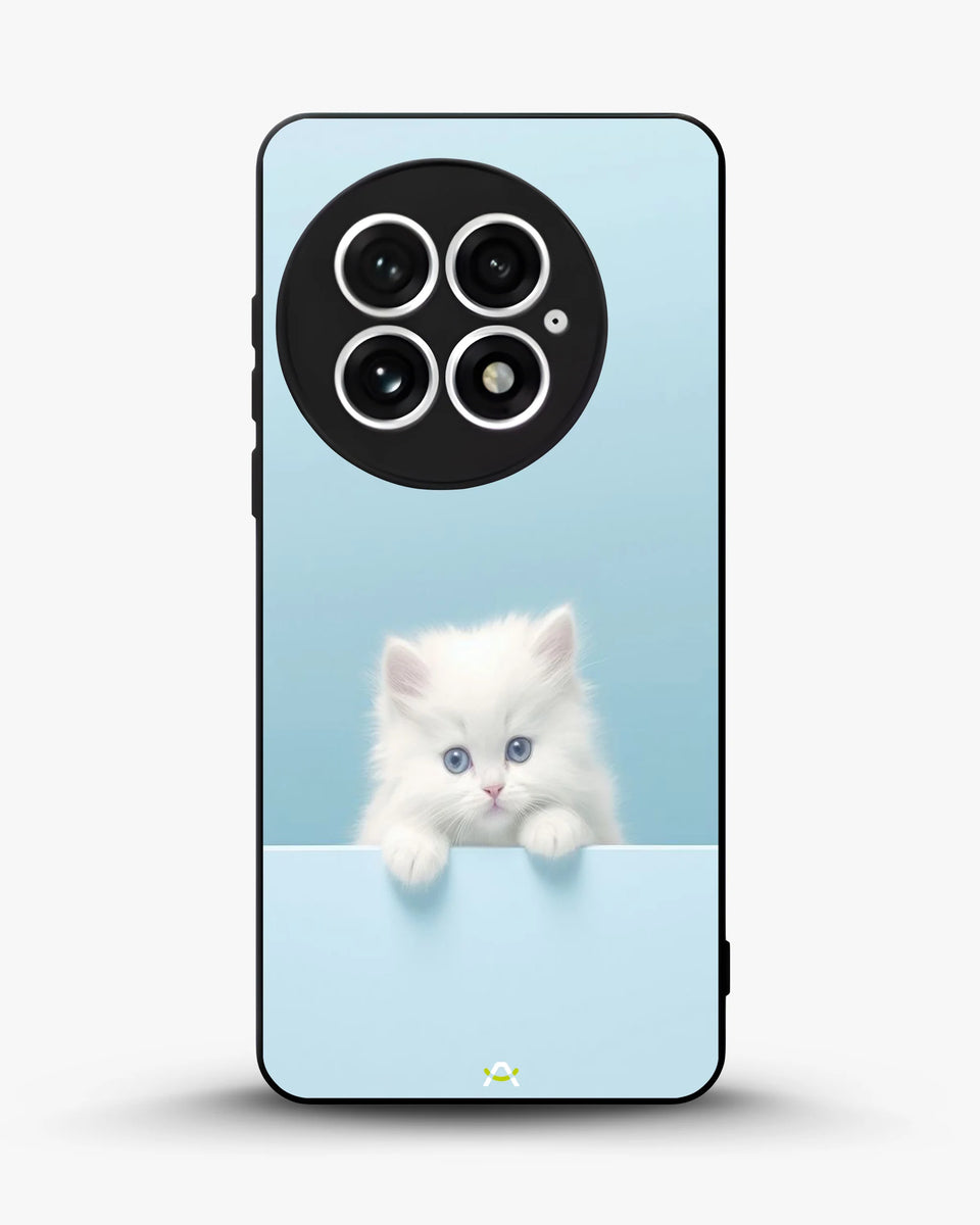 Creslia fluffy kitten face phone case - fluffy kitten face phone case oneplus 13