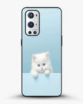 Creslia fluffy kitten face phone case - fluffy kitten face phone case oneplus 9 pro