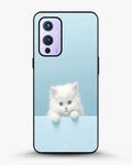 Creslia fluffy kitten face phone case - fluffy kitten face phone case oneplus 9