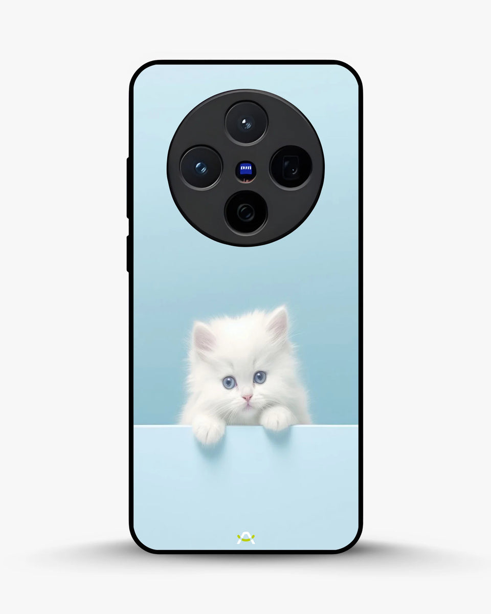 Creslia fluffy kitten face phone case - fluffy kitten face phone case vivo x200