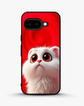 Creslia fluffy white cat phone case - fluffy white cat phone case google pixel 9a