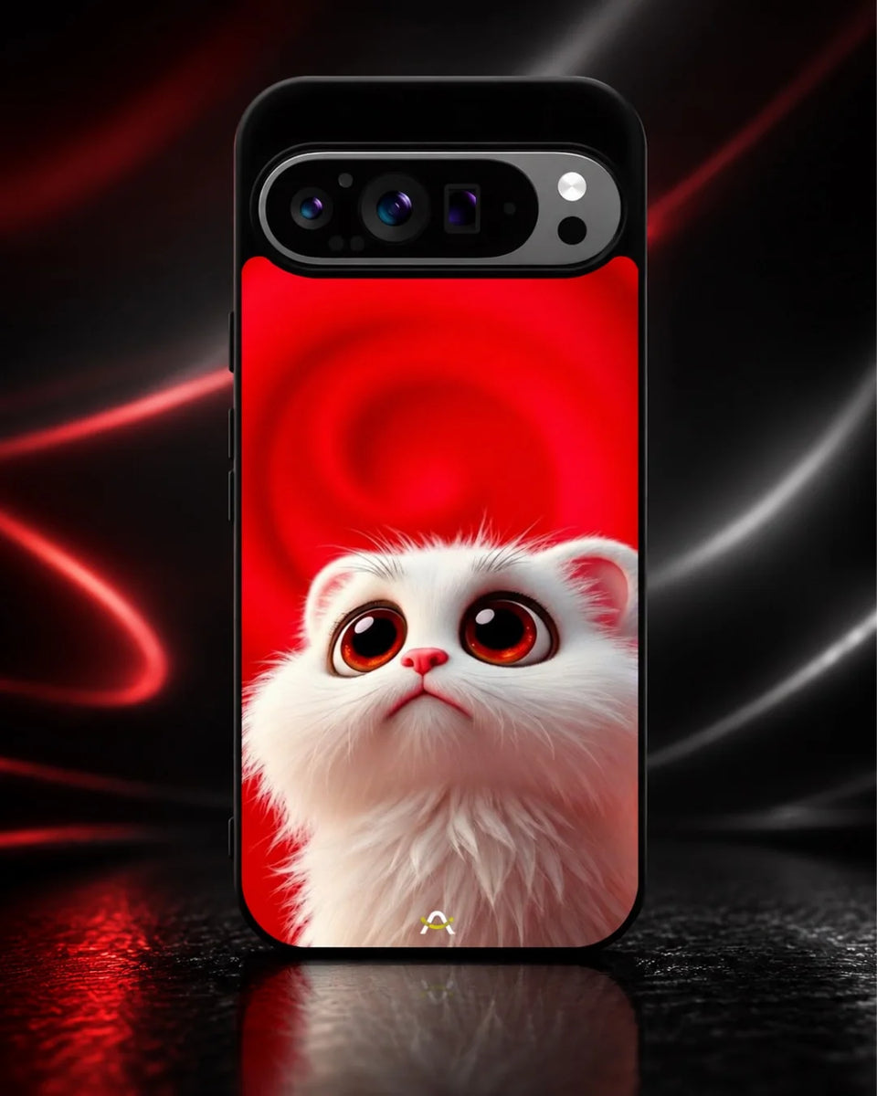 Creslia fluffy white cat phone case general construction specs - fluffy white cat phone case google pixel general specs 6