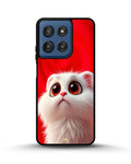 Creslia fluffy white cat phone case - fluffy white cat phone case moto g stylus 5g 2024