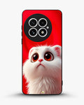 Creslia fluffy white cat phone case - fluffy white cat phone case oneplus 13