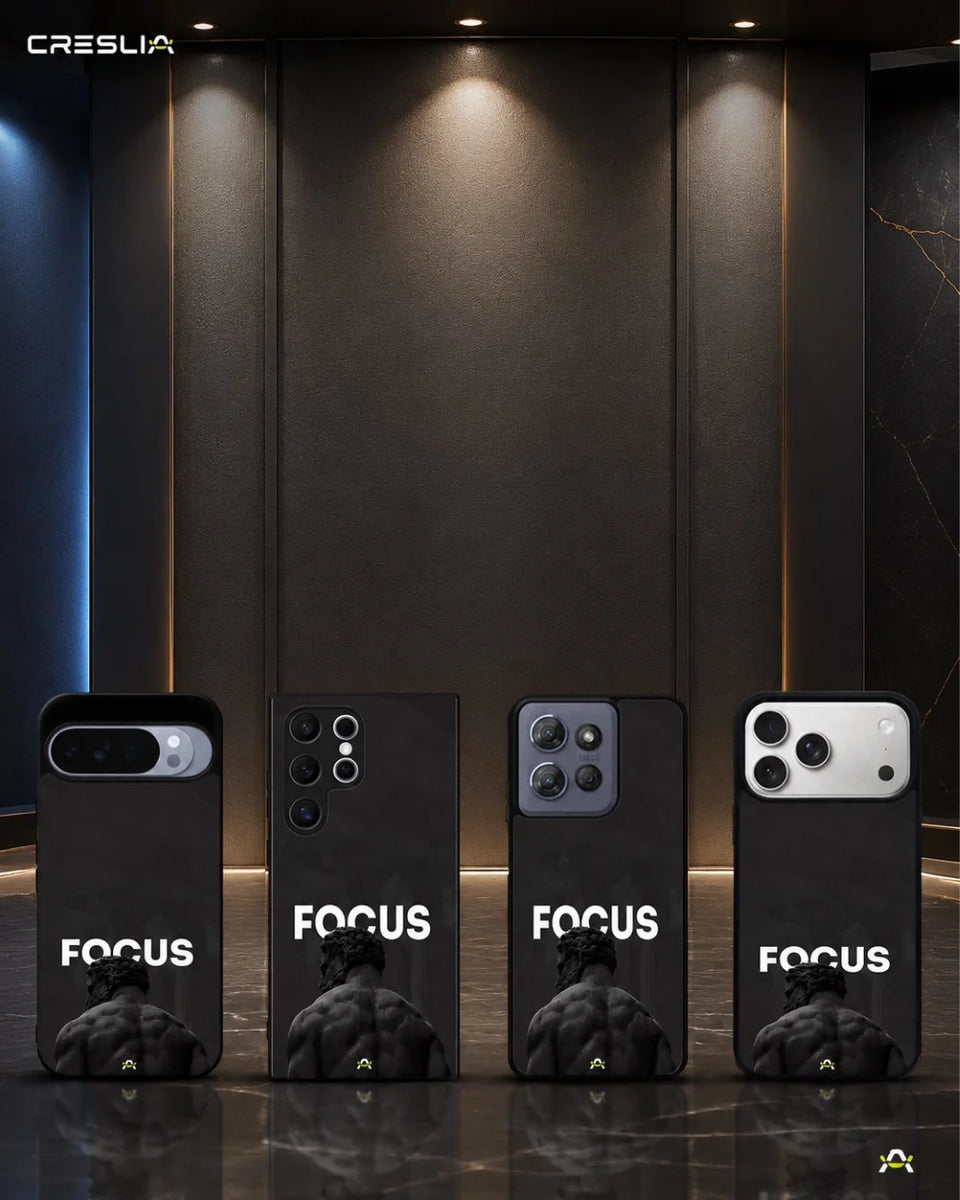 Creslia focus statue phone case - focus statue phone case mobile banner