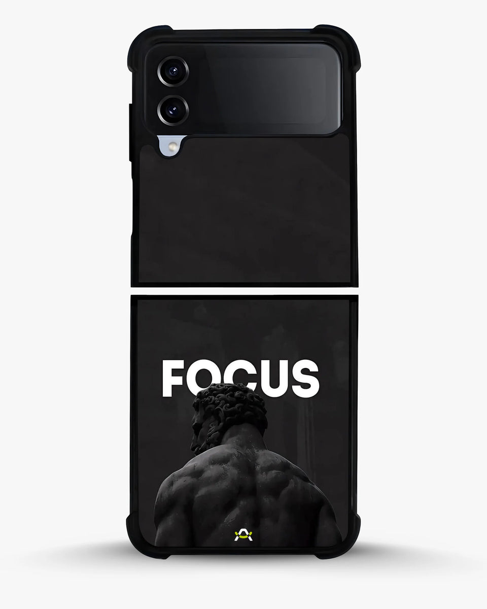 Creslia focus statue phone case - focus statue phone case samsung galaxy z flip 4