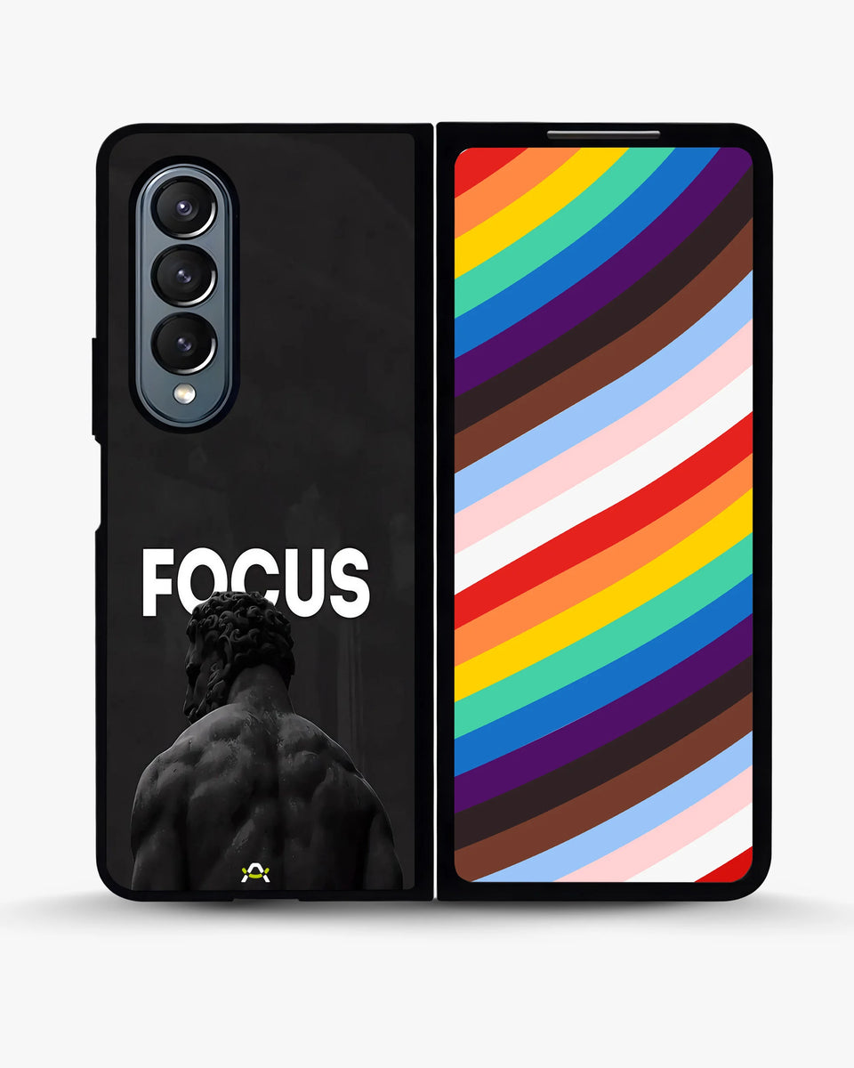 Creslia focus statue phone case - focus statue phone case samsung galaxy z fold 4