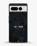 Creslia forever typography phone case - forever typography phone case google pixel 7 pro