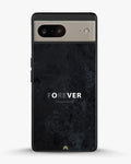 Creslia forever typography phone case - forever typography phone case google pixel 8a