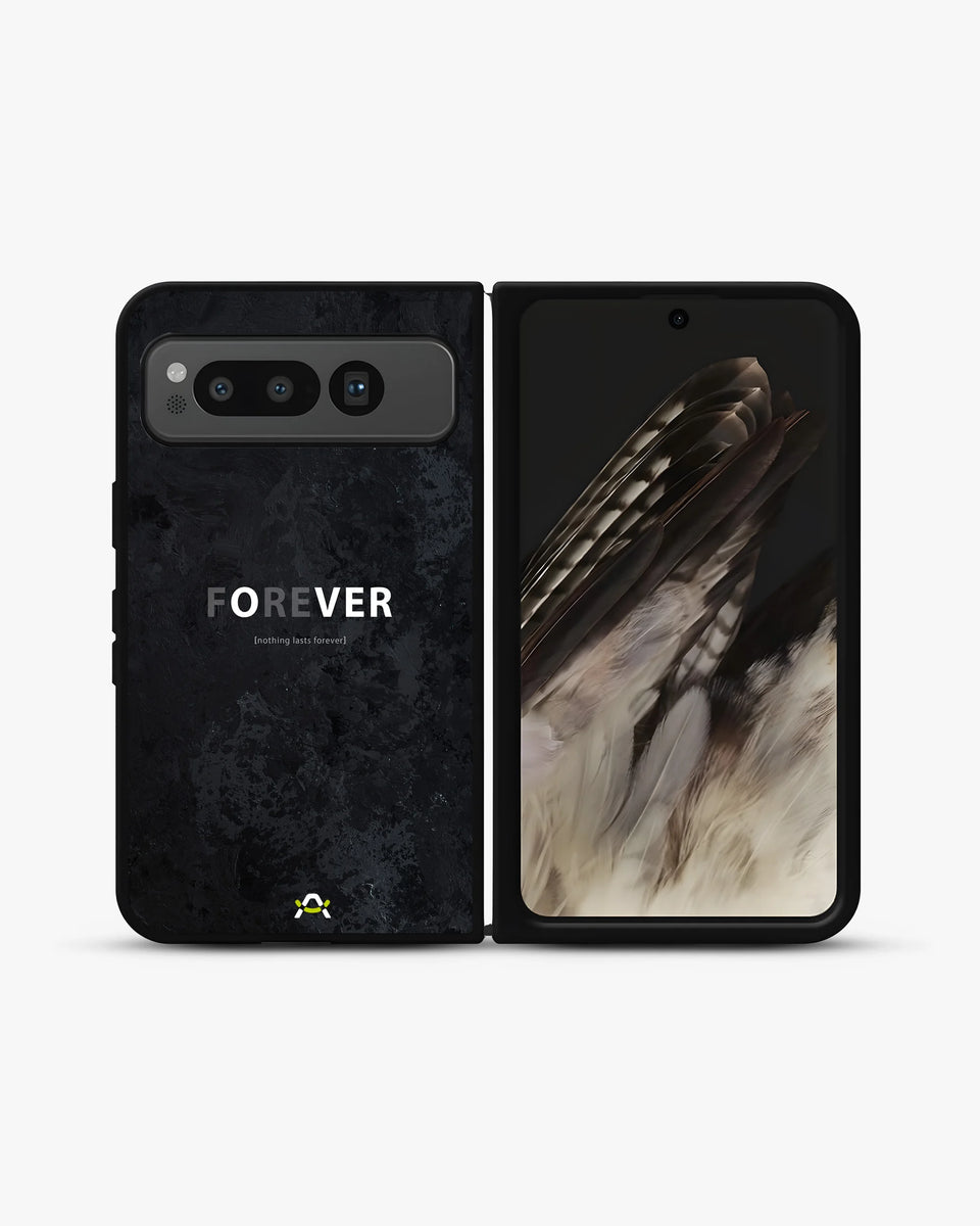Creslia forever typography phone case - forever typography phone case google pixel fold
