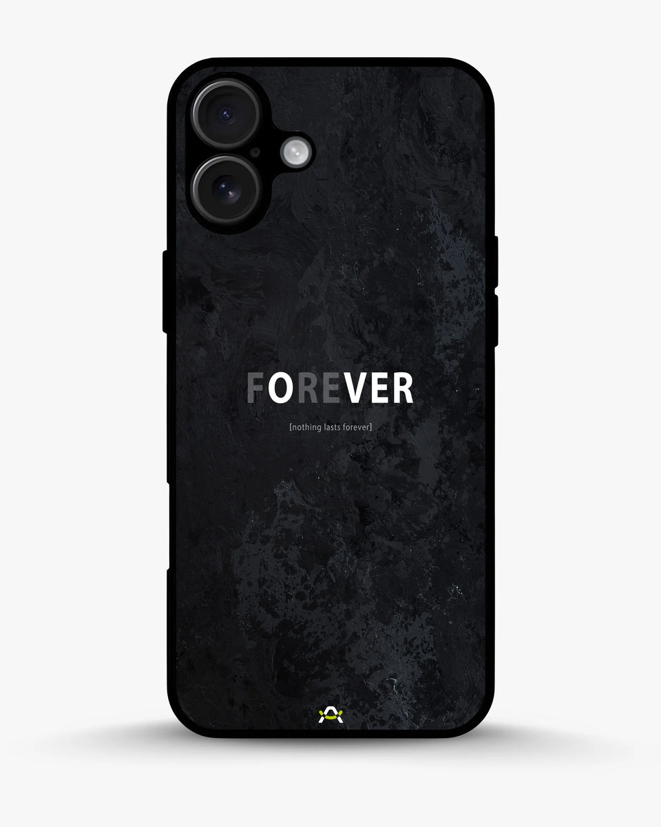 Creslia forever typography phone case - forever typography phone case iphone 16 plus