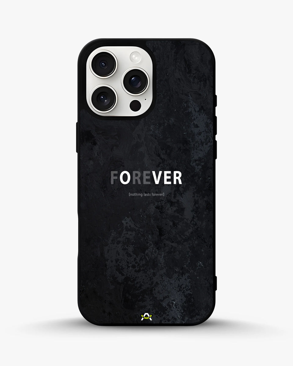 Creslia forever typography phone case - forever typography phone case iphone 16 pro