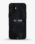Creslia forever typography phone case - forever typography phone case iphone 16