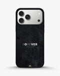 Creslia forever typography phone case - forever typography phone case iphone 17 pro