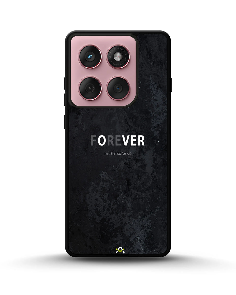 Creslia forever typography phone case - forever typography phone case motorola edge 2025