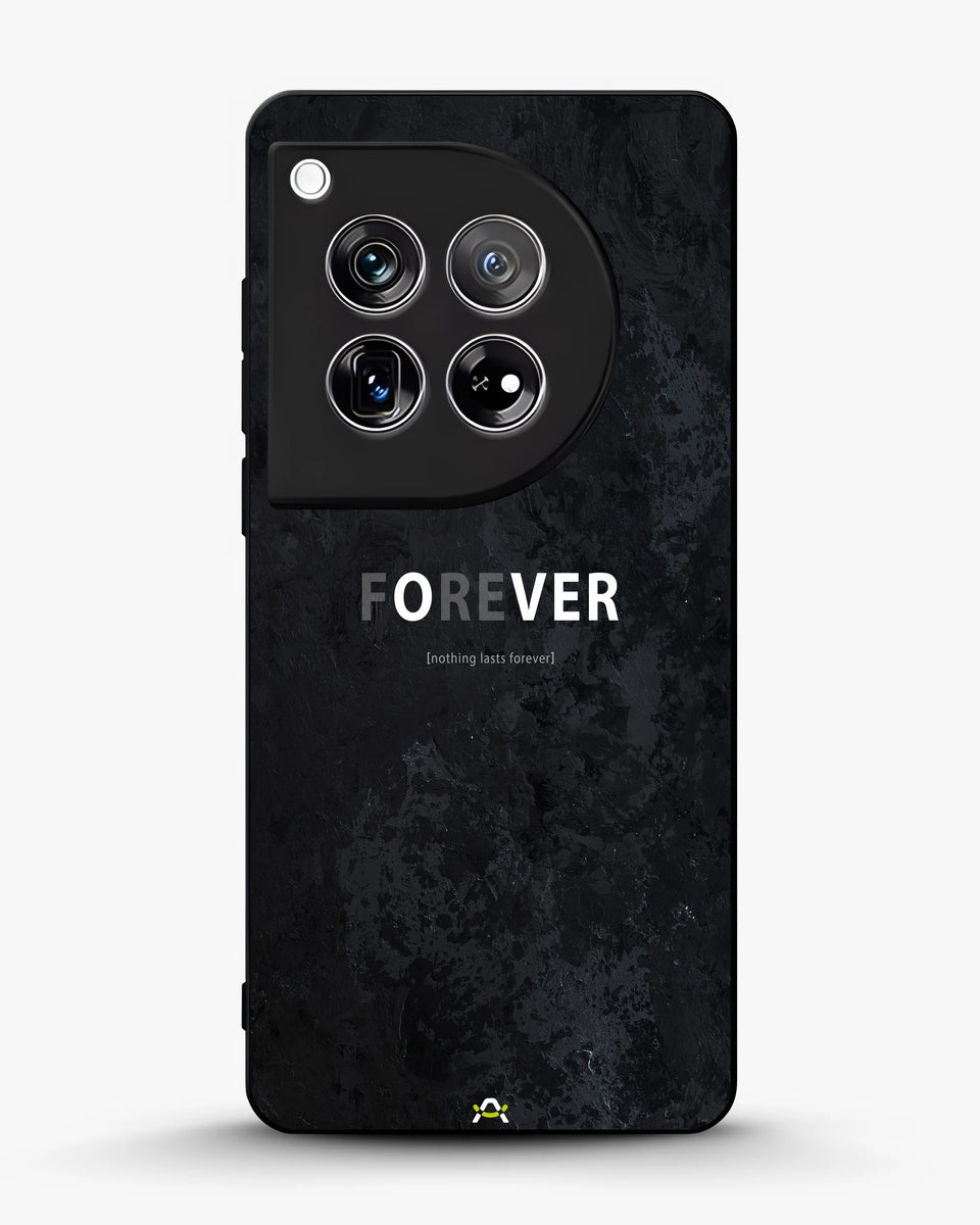 Creslia forever typography phone case - forever typography phone case oneplus 12r