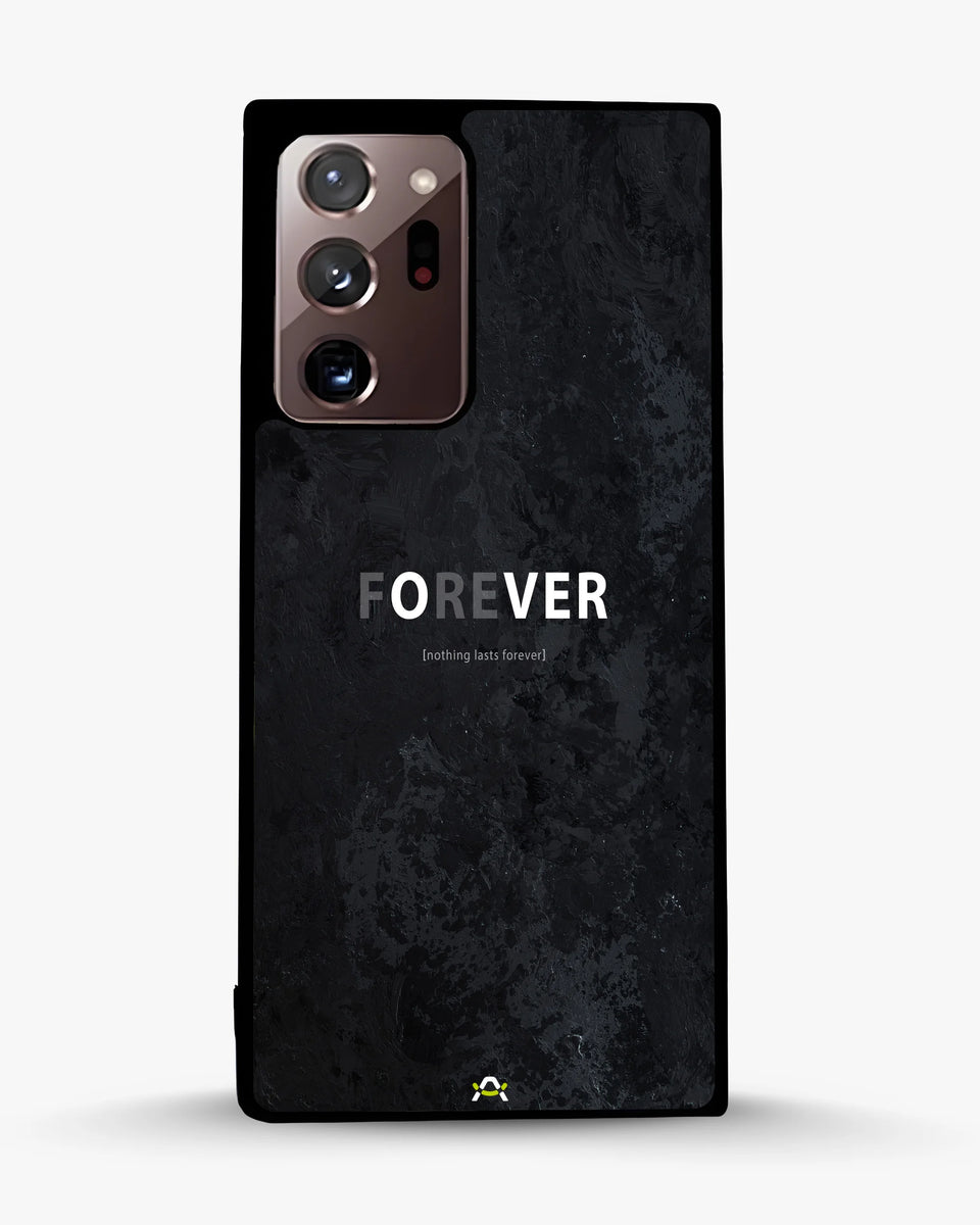 Creslia forever typography phone case - forever typography phone case samsung galaxy note 20 ultra
