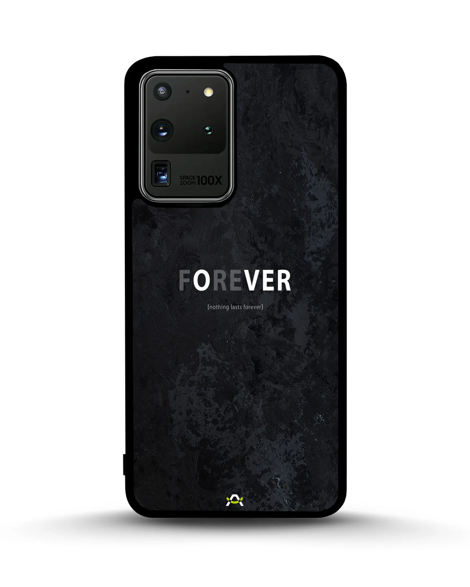 Creslia forever typography phone case - forever typography phone case samsung galaxy s20 ultra