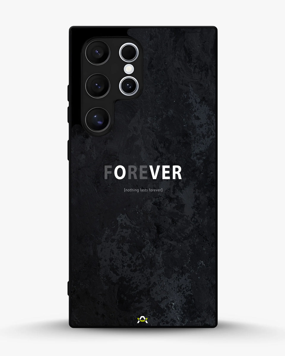 Creslia forever typography phone case - forever typography phone case samsung galaxy s22 ultra