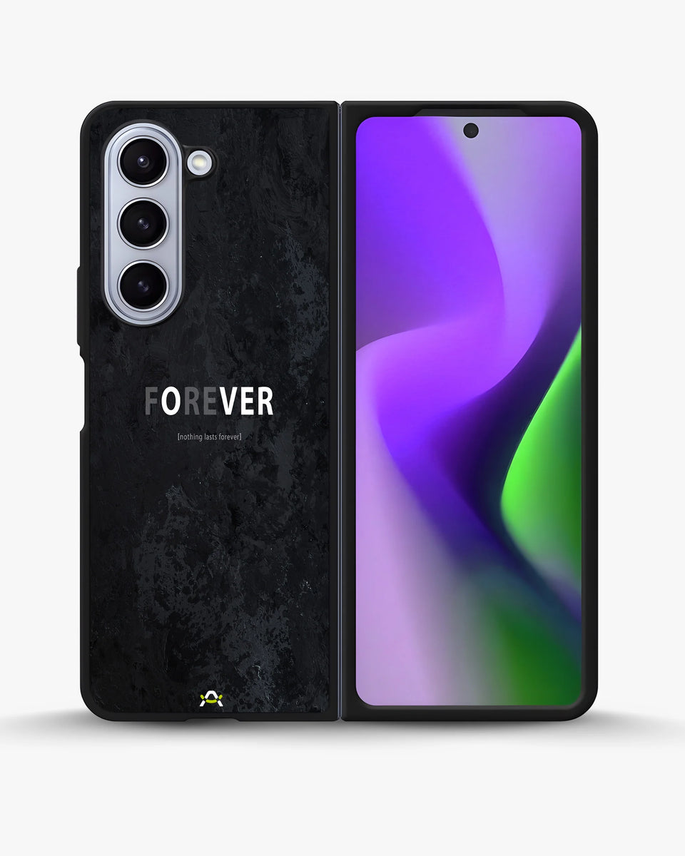 Creslia forever typography phone case - forever typography phone case samsung galaxy z fold 5