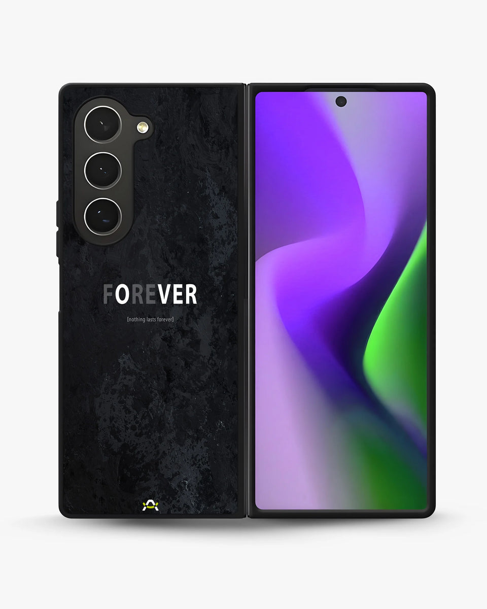 Creslia forever typography phone case - forever typography phone case samsung galaxy z fold 6